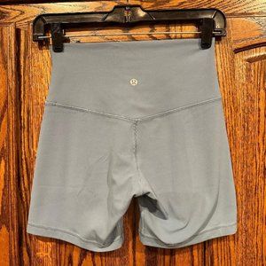 LULULEMON-ALIGN™ HIGH-RISE SHORT SZ 6 IN UTILITY BLUE - EXCELLENT CONDITION!